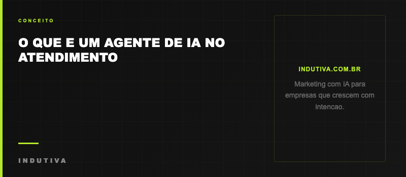 O que e um agente de IA no atendimento ao cliente