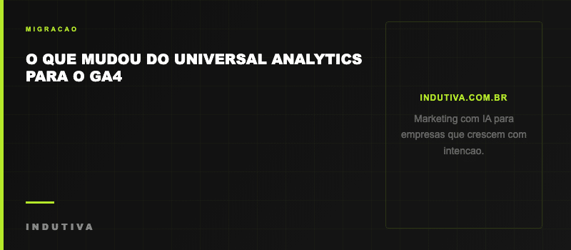 O que mudou do Universal Analytics para o GA4