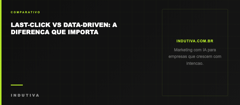 Last-click vs data-driven - a diferenca que importa na atribuicao