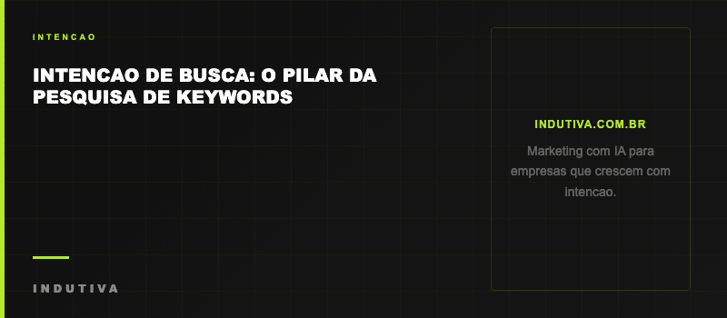 Intencao de busca - o pilar da pesquisa de palavras-chave